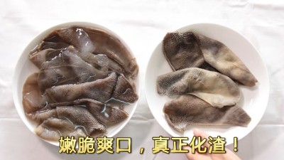 冷凍毛肚怎么處理才嫩脆，煮了不縮水呢?